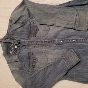 Denim shirt